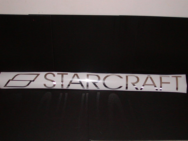 Starcraft Boat Decals Many Sizes and colors